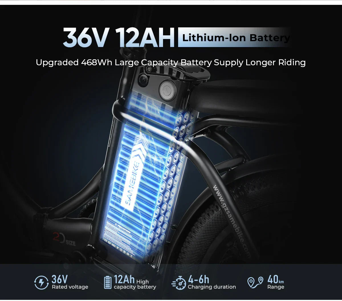Samebike CY20 Off Road E-Bike
