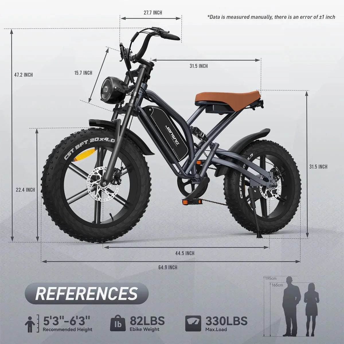 JANSNO ‎X50 Off Road E-Bike