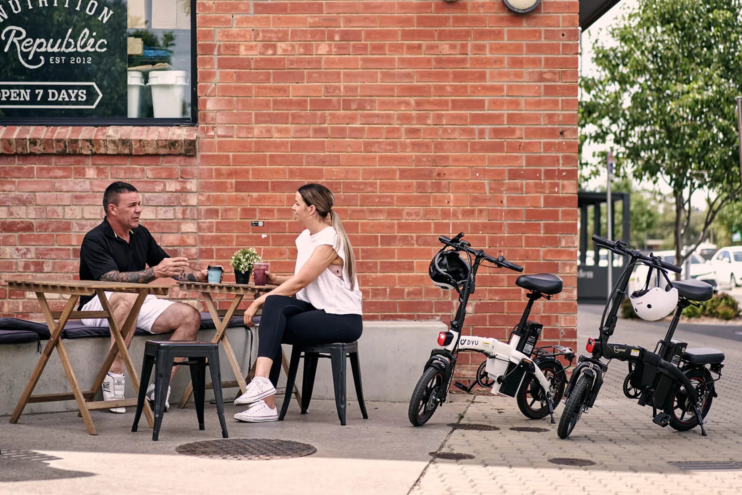 DYU A5 Upgraded Folding Off Road E-Bike