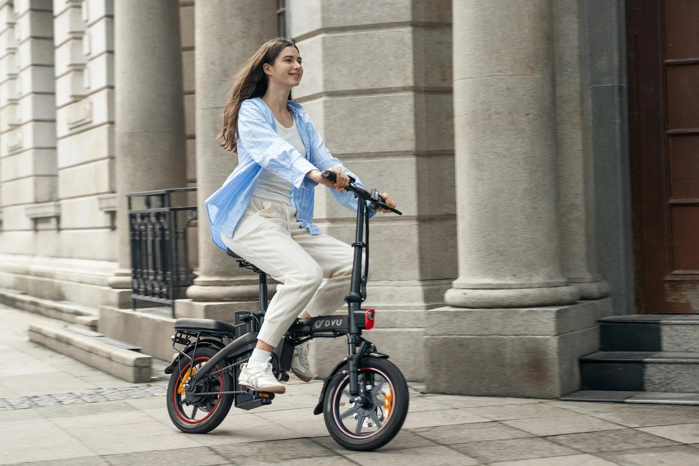 DYU A5 Upgraded Folding Off Road E-Bike