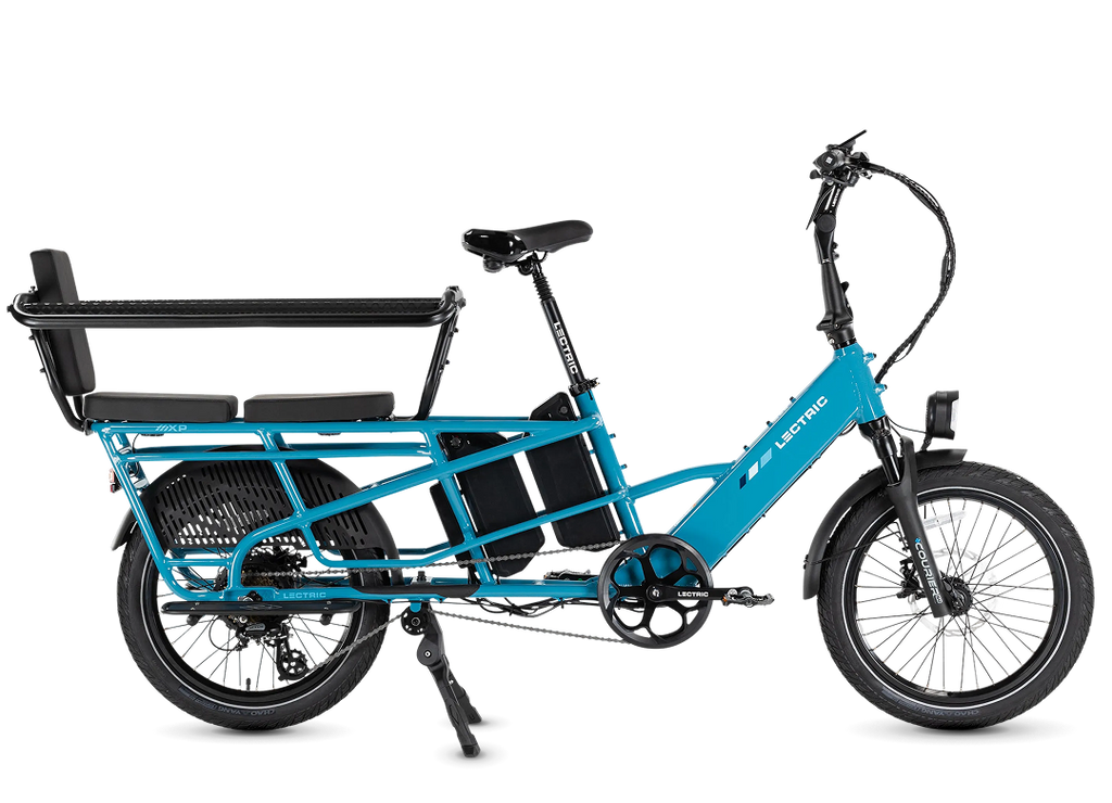 XPedition2 Raindrop Blue Long-Range Dual-Battery eBike