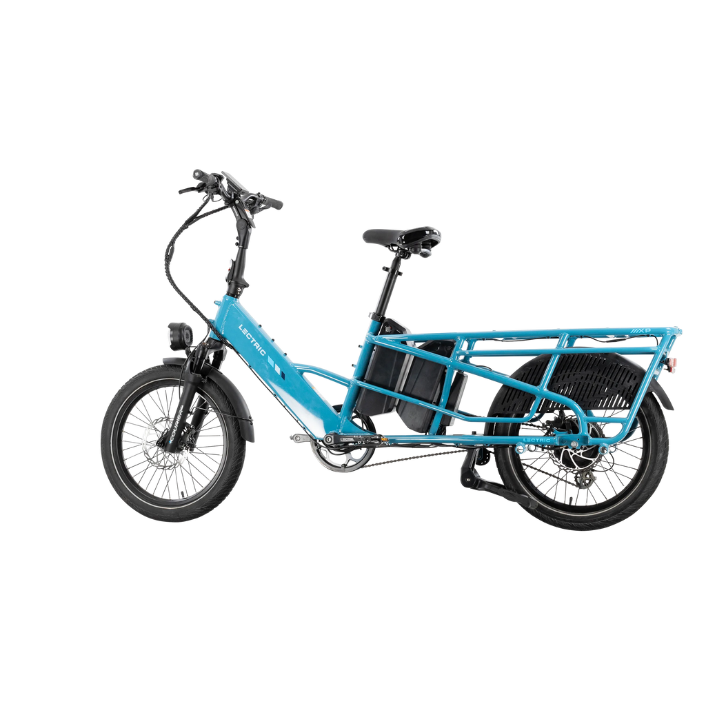 XPedition2 Raindrop Blue Long-Range Dual-Battery eBike