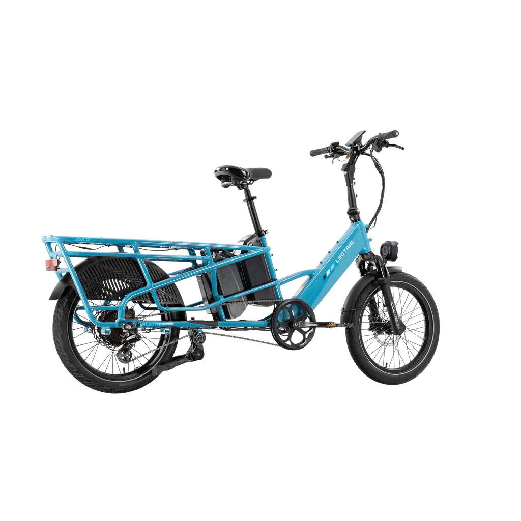 XPedition2 Raindrop Blue Long-Range Dual-Battery eBike