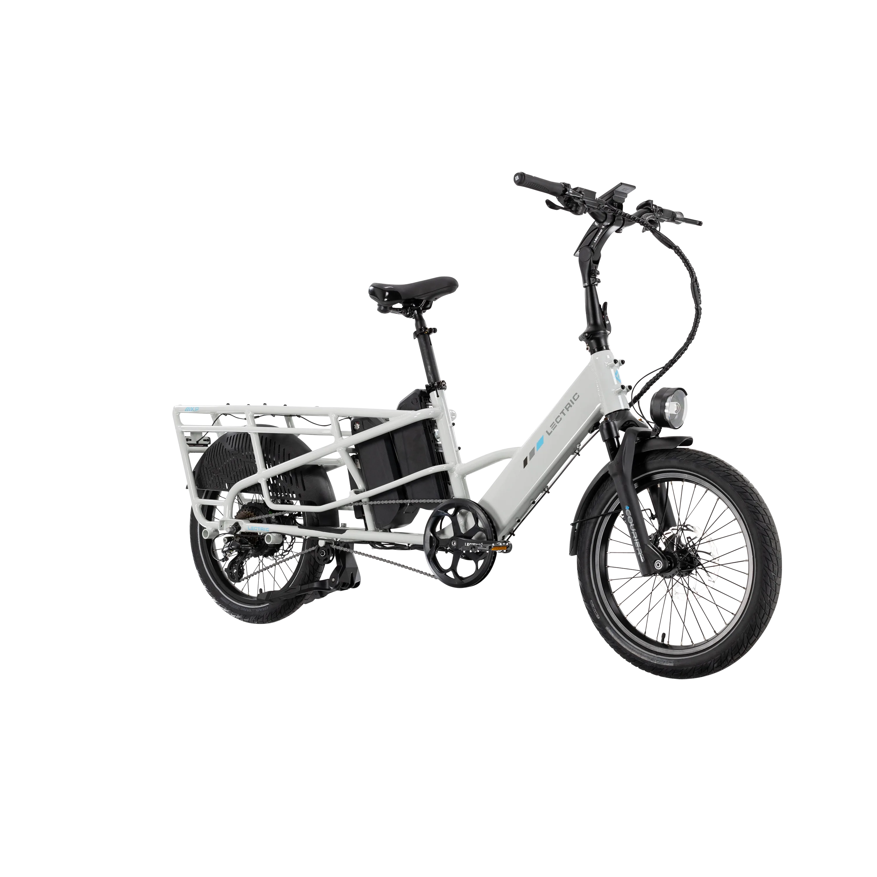 XPedition2 Stratus White Dual-Battery eBike