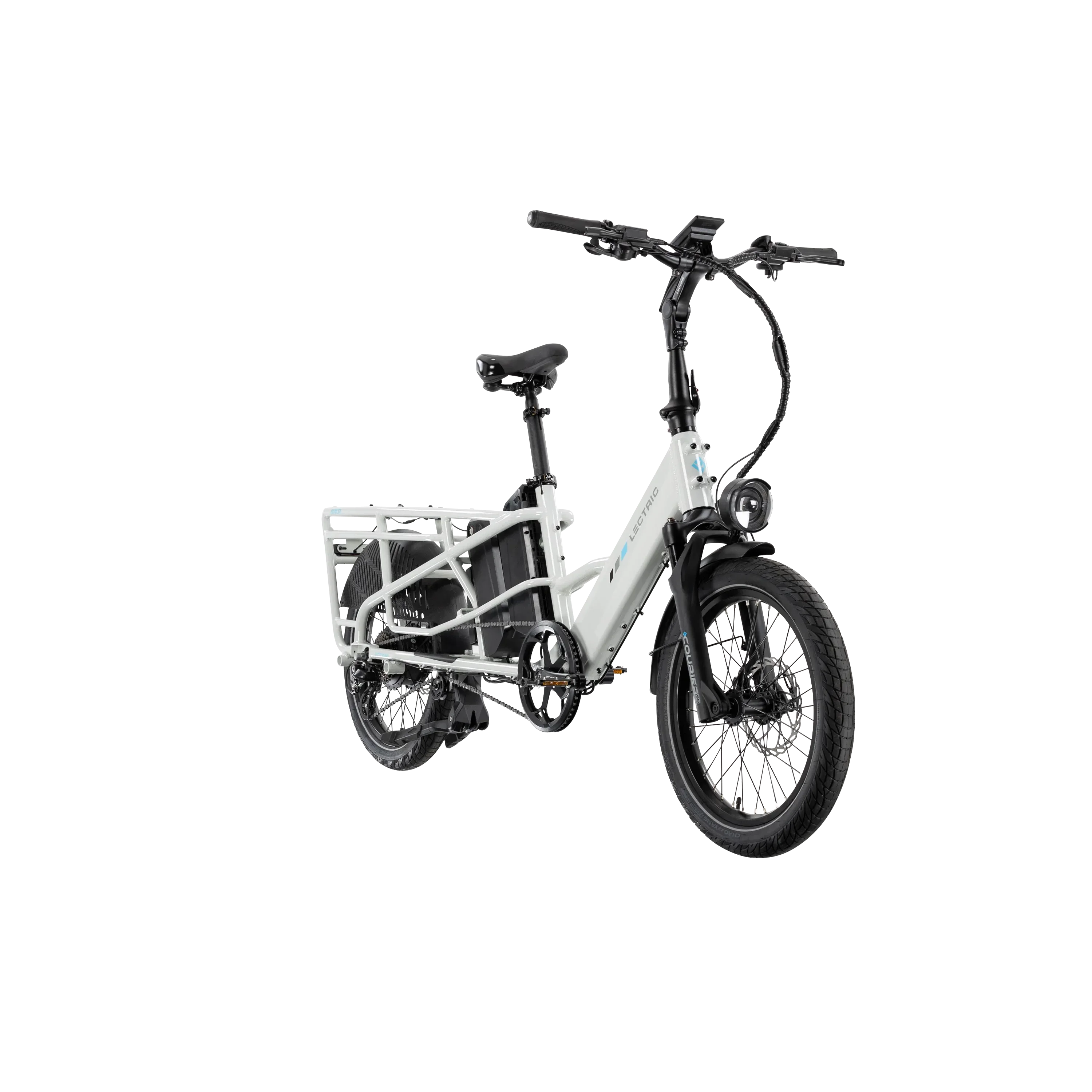 XPedition2 Stratus White Dual-Battery eBike