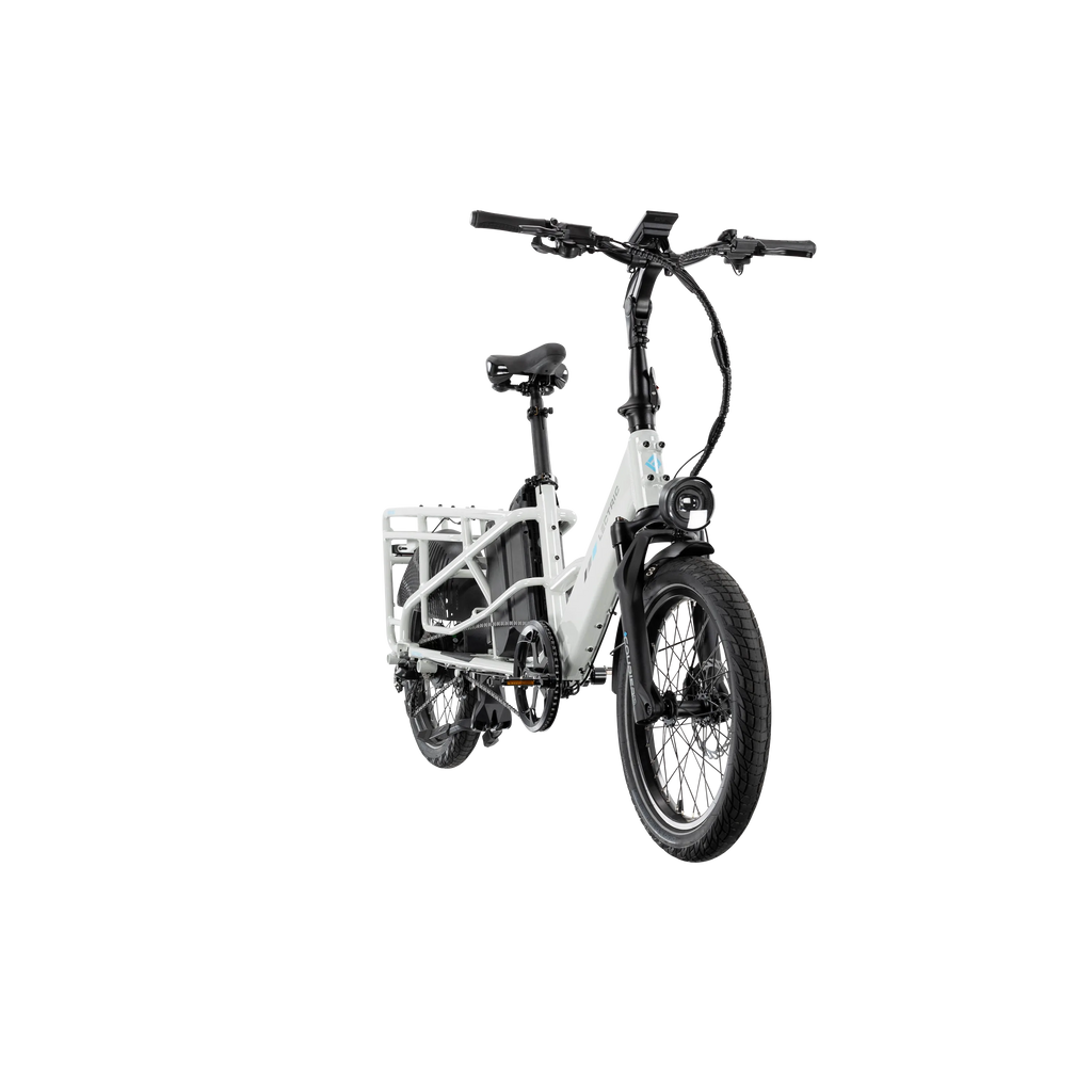 XPedition2 Stratus White Long-Range Dual-Battery eBike
