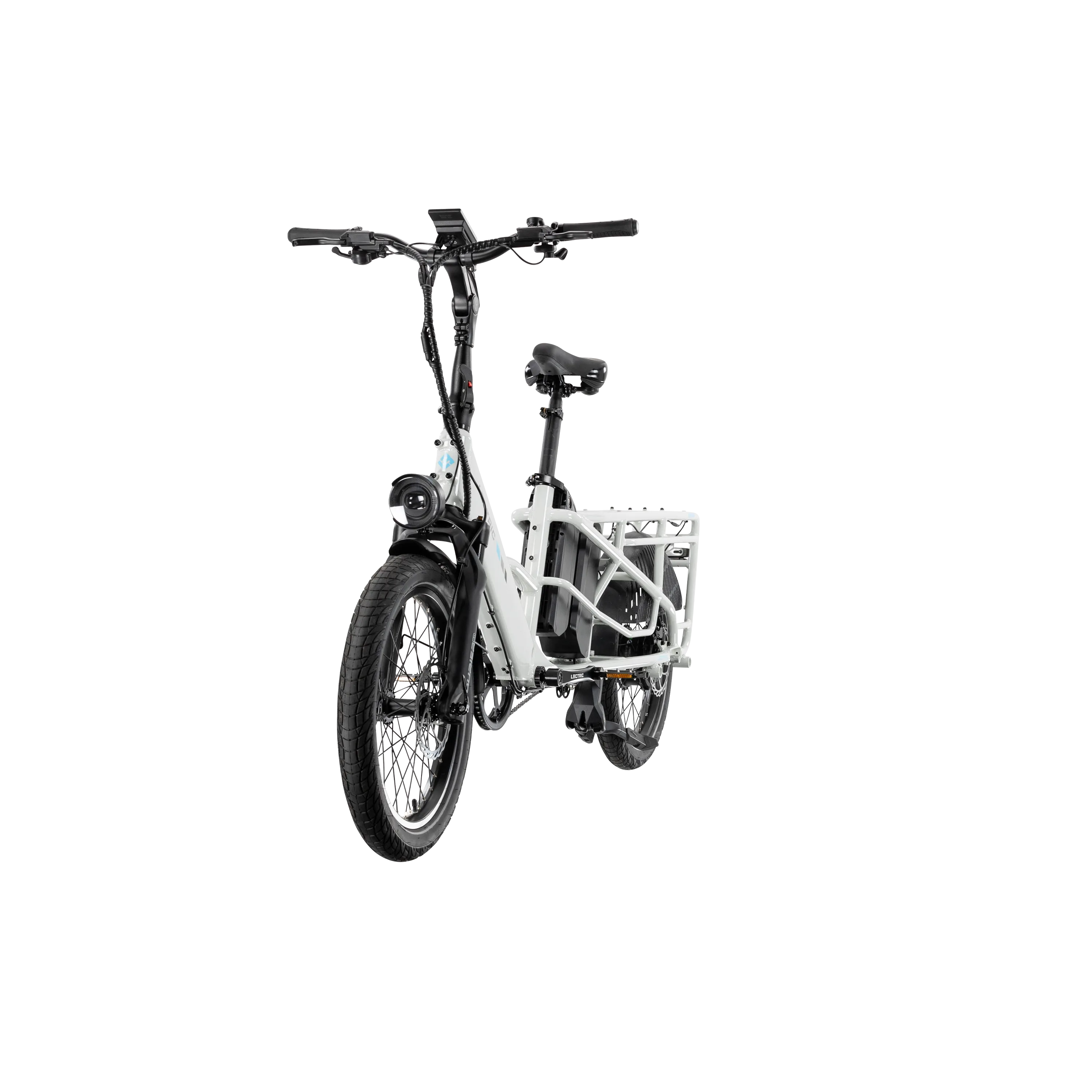 XPedition2 Stratus White Long-Range Dual-Battery eBike