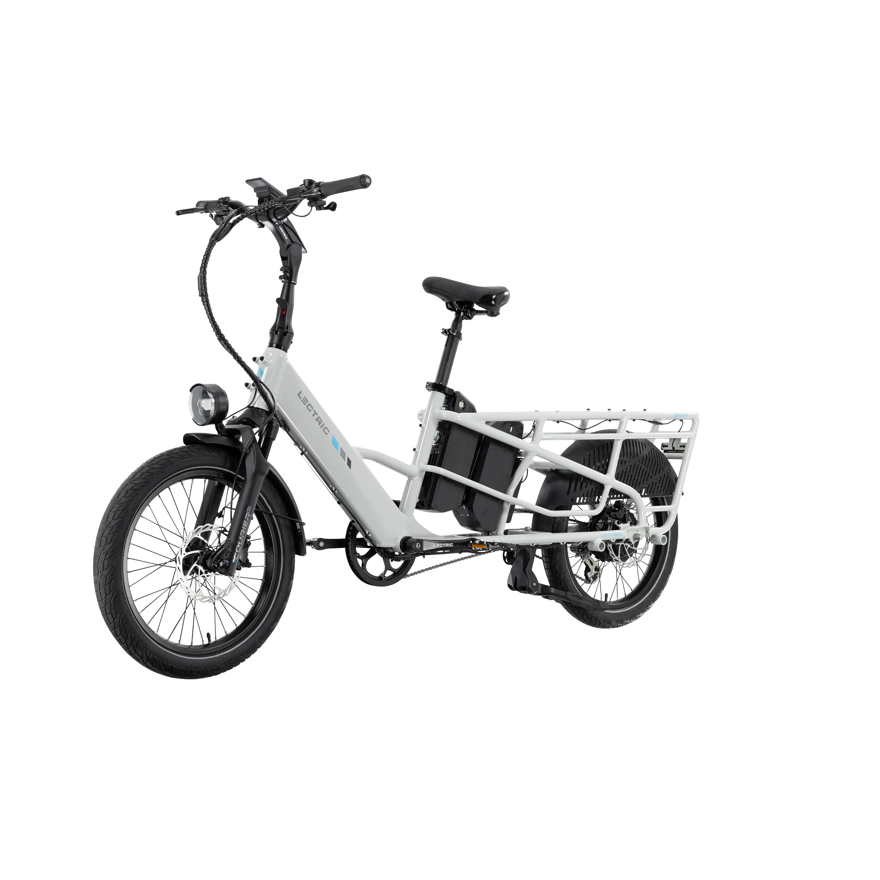 XPedition2 Stratus White Long-Range Dual-Battery eBike