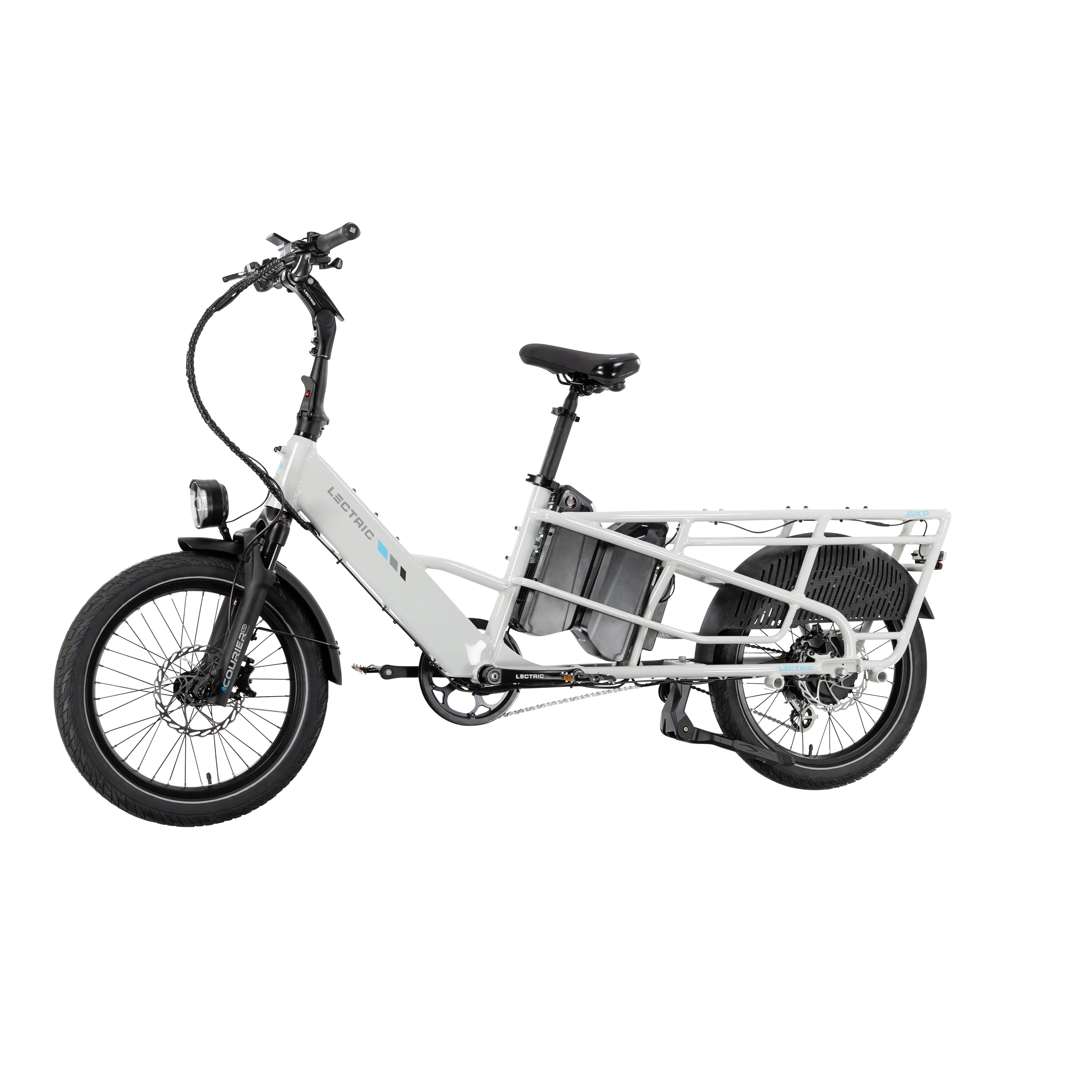 XPedition2 Stratus White Dual-Battery eBike