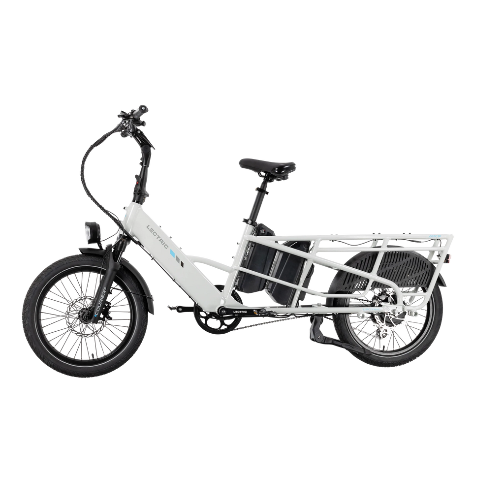 XPedition2 Stratus White Long-Range Dual-Battery eBike