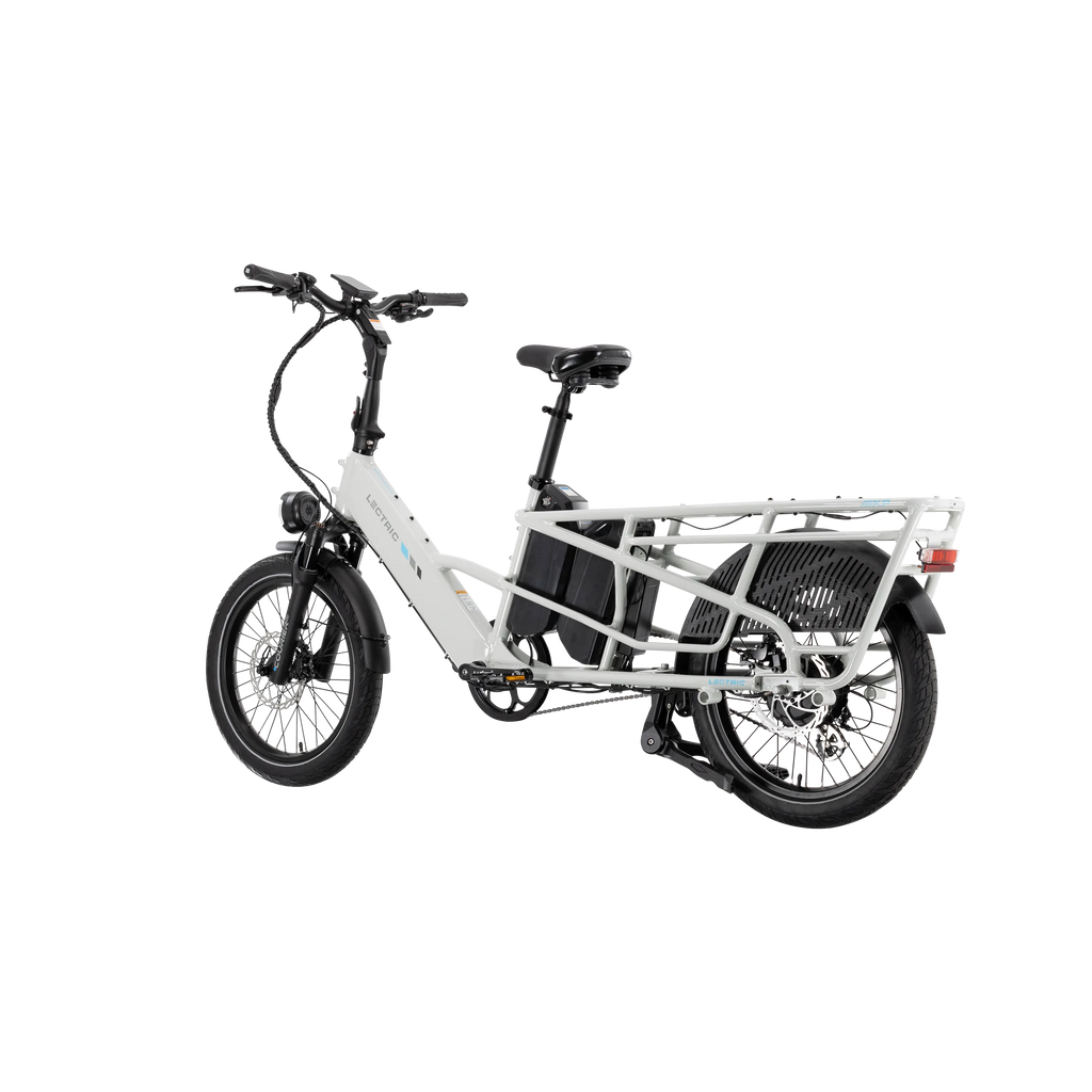 XPedition2 Stratus White Long-Range Dual-Battery eBike