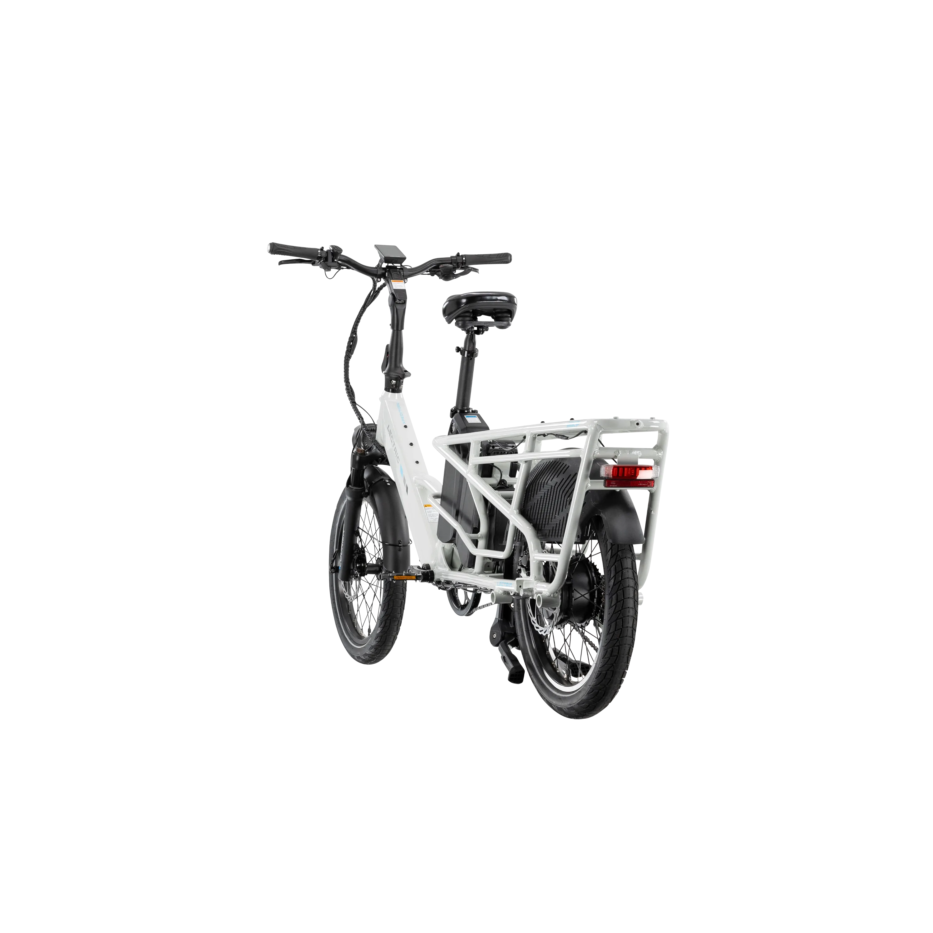XPedition2 Stratus White Long-Range Dual-Battery eBike