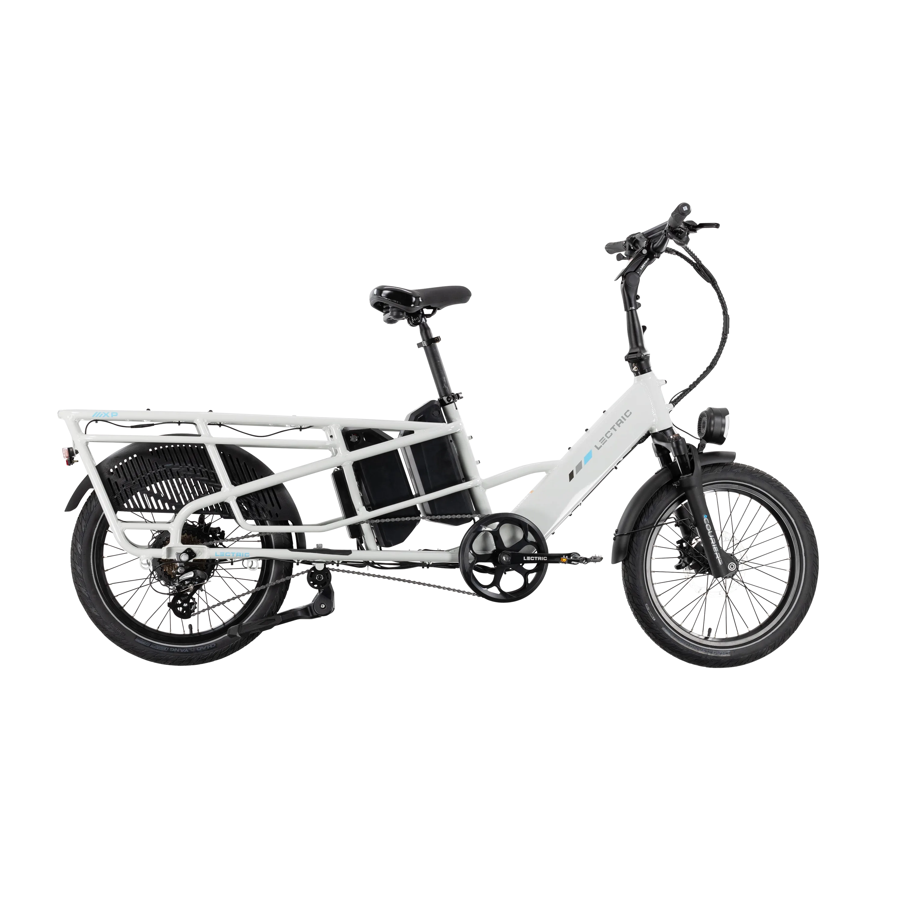 XPedition2 Stratus White Dual-Battery eBike
