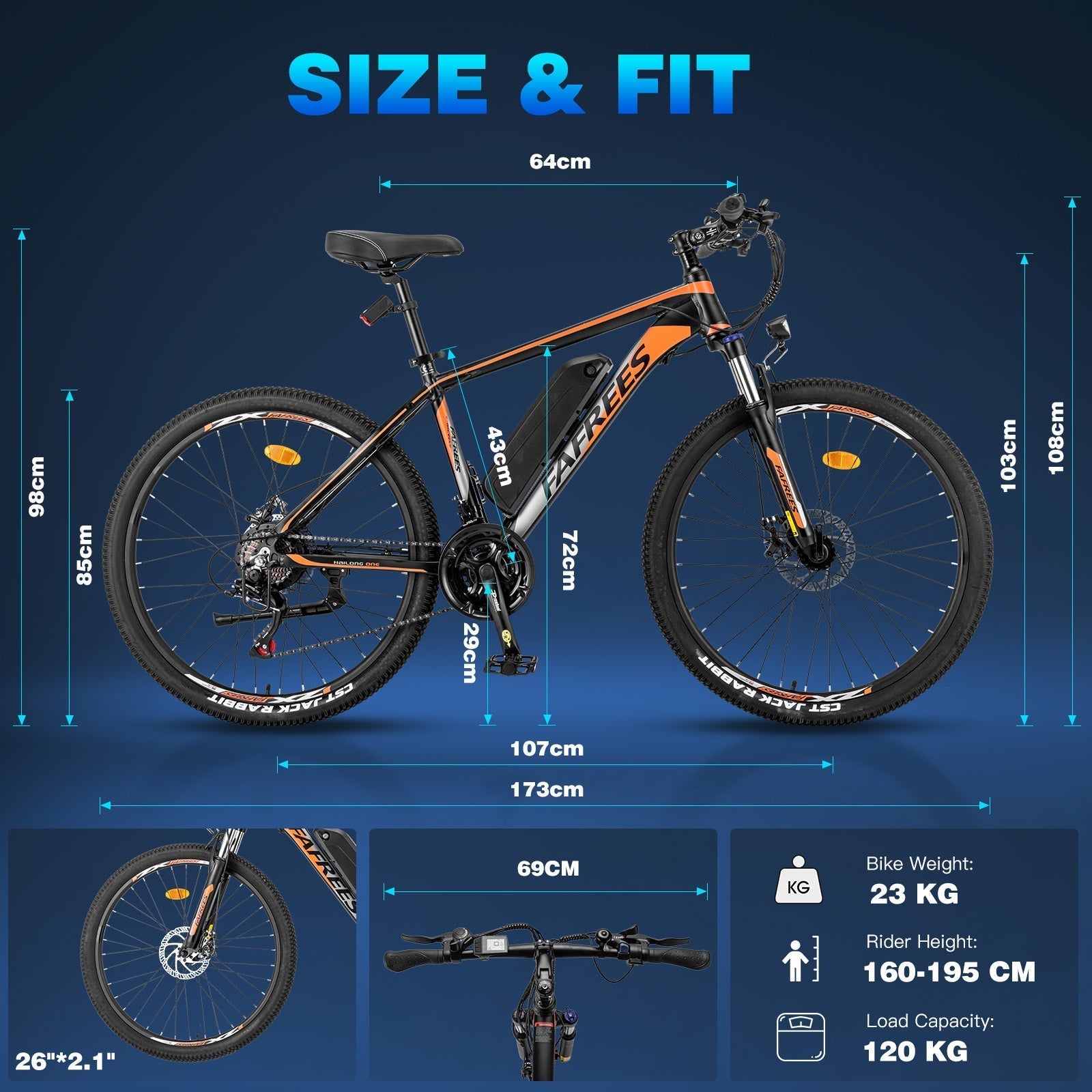 Fafrees 26 Hailong One Electric Bike