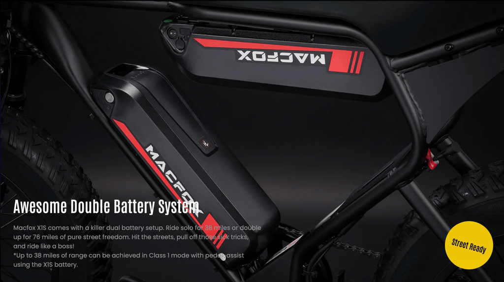 Macfox X1S Commuter Ebike