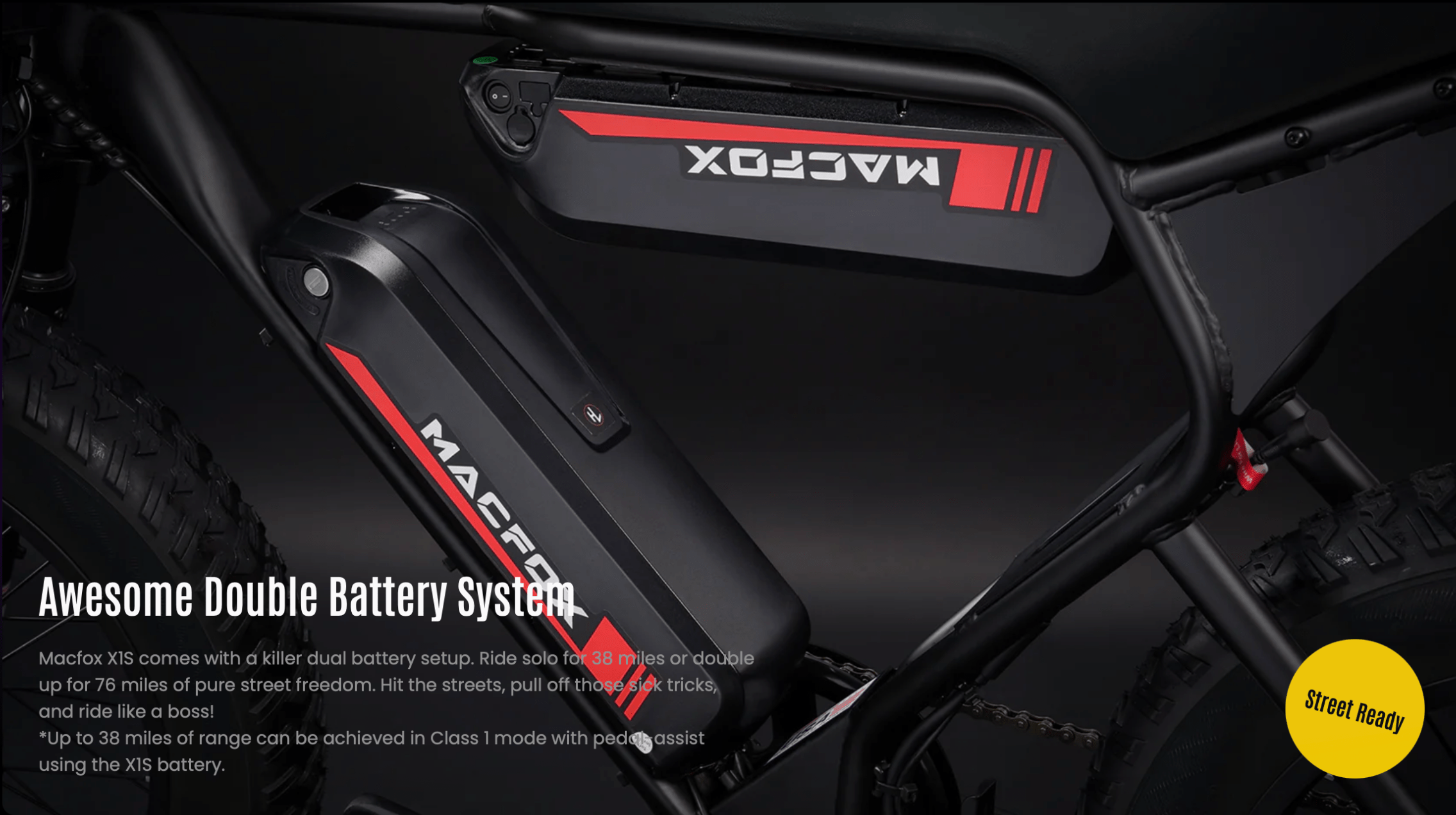 Macfox X1S Commuter Ebike