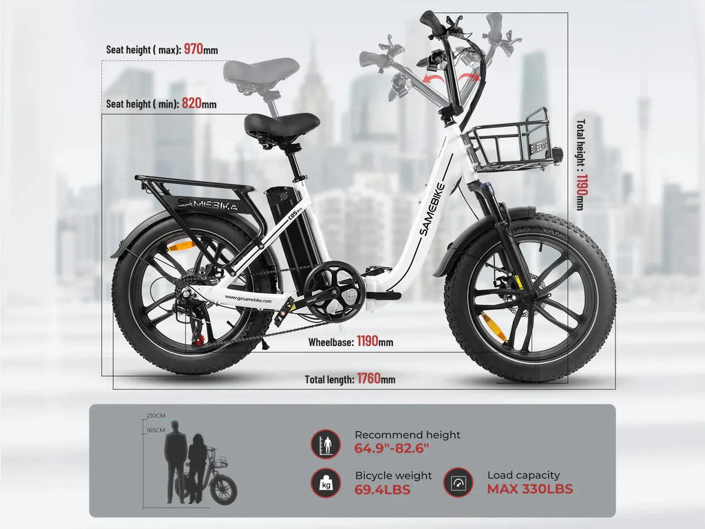 Samebike C05 Pro Off Road E-Bike