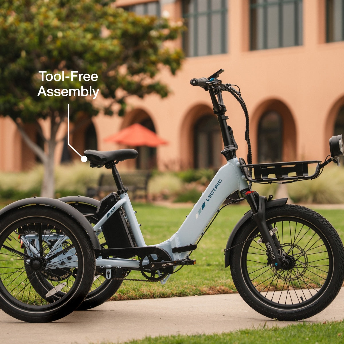XP Trike2 Glacier Blue eTrike