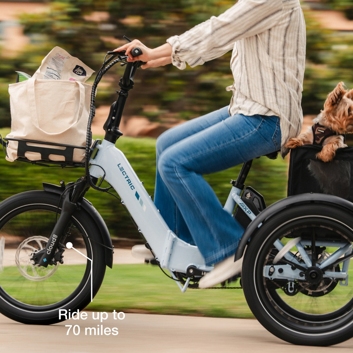 XP Trike2 750 Glacier Blue eTrike